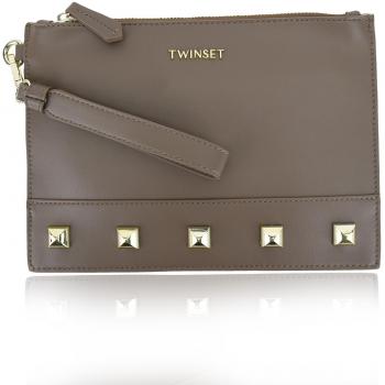 Twinset PU Shoulder Bag, Brown female, Size: ONE SIZE