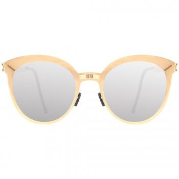 ROAV Galaxy 8106 Jane Folding Gold Polarized Women's Sunglasses Size 51