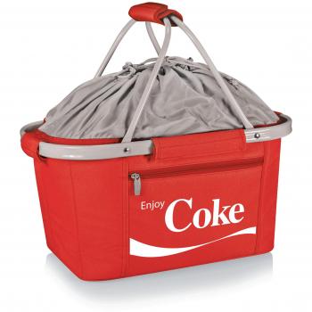 Picnic Time Coca-Cola Insulated Metro Basket, Red