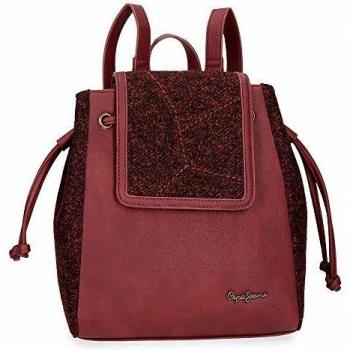 Pepe Jeans Claire Mochila con solapa, color Rojo