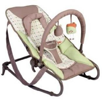 Babymoov Bubble A012416 - Tumbona, color verde almendra y topo