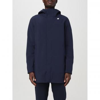 K-Way Men's Blue Waterproof Windproof Jacket Size S