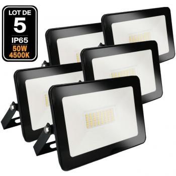 Foco LED 50W Ipad Blanco Neutro 4000K Alto Brillo - Pack de 5