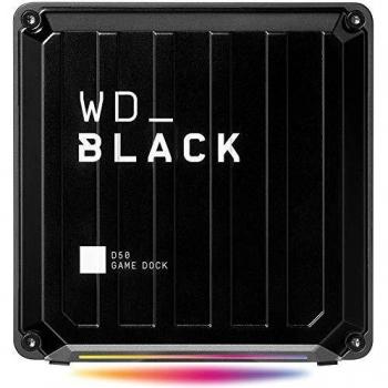 WD_BLACK D50 Game Dock - El centro de conexión para tu estación de juegos con puertos Thunderbolt 3, DisplayPort, USB-A & C, Ethernet y Audio