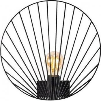 Aplique de pared WELLHOME, Estructura de metal Color Negro
