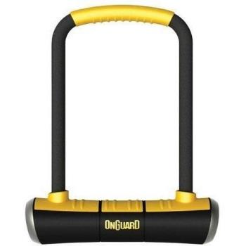 OnGuard Pitbull STD U-Lock, Cerradura con Llave, negro