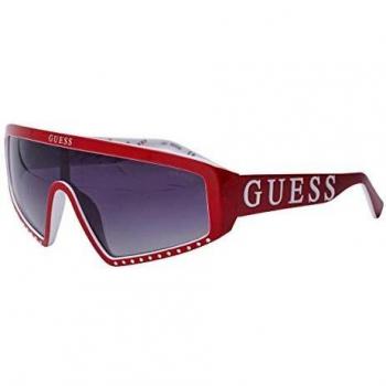 Guess Panoramic Red Sunglasses for Women - Size: One Size