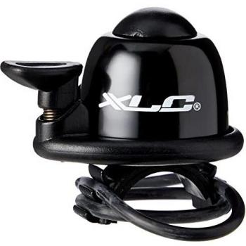 XLC 2500703000 Minitimbre DD-M07, Unisex, Negro