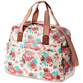 Basil - Bolsa bandolera para bicicleta, diseño de flores - Fleurs