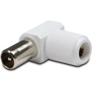 Conector TV acodado M