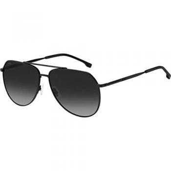Hugo Boss Men's 1447 0003 1I Black Sunglasses Metal - One Size