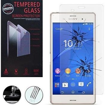 Sony Xperia Z3 D6603 D6643 D6653 D6616: 1-Protector de pantalla de vidrio templado
