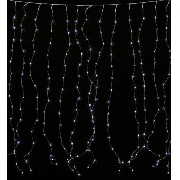 Cortina de Luces LED Blanco Frío 2x1,5m