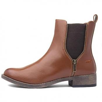 Rocket Dog Women's Camilla Bromley Brown Ankle Boots - Size UK 8