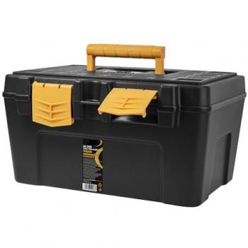 Caja de Herramientas Art Plast 385x285x205 mm - Organizador de Polipropileno con Tapa y Bisagras