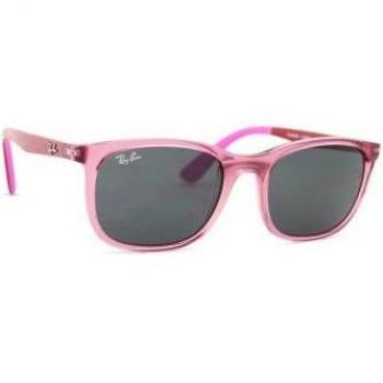Ray-Ban Junior - Gafas de sol infantiles rectangulares en rosa