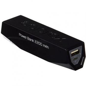 Approx APPPB22EVBK - Cargador Universal con batería Externa de 2200 mAh, Color Negro