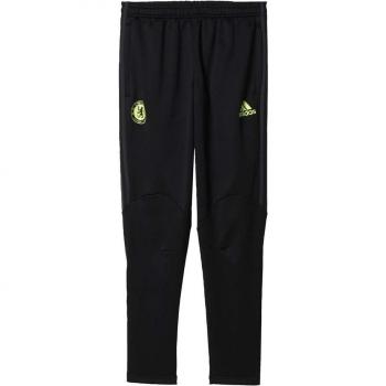 adidas Chelsea Pre Pnt - Pantalón para hombre, color negro / rojo / amarillo, talla 2XL