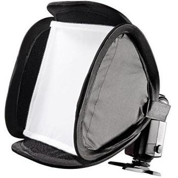 Profesional 23 cm (9 ) portátil Flash Softbox Difusor para flashes: Nikon SB910 SB900 SB800 SB600, Canon 580EX 600EX 580EXII 580EX 430EXII, 430EX, Sony, Pentax, Olympus, Panasonic Lumix, etc.