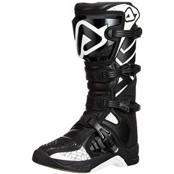 Acerbis Botas de Cross X-Team Negro-Blanco T.41