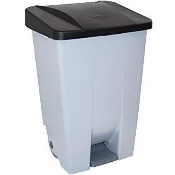 Contenedor Selectivo para residuos de 80 Litros DENOX - FAMESA, tipo: contenedor selectivo, capacidad: 80 litros, color: negro, dimensiones: 490x415x735 mm