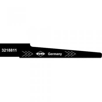 Ruko 3218811 Pack de 5 calar Acero de Corte Ultra rápido para Sierras neumáticas de carrocería, 91,5 mm