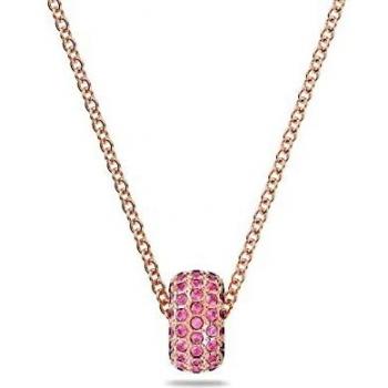 Swarovski Stone Pendant Necklace in Rose Gold for Women, Pink, Size: ONE SIZE