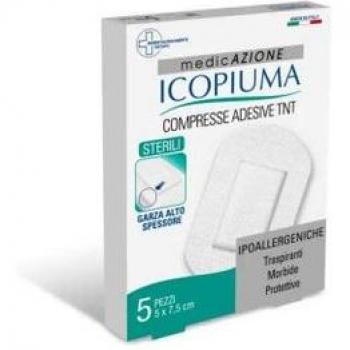 Compresa Adhesiva TNT 7,5x5cm 5 unidades