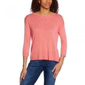 Compagnia Italiana - Chaleco de manga larga para mujer, talla 38, color rojo