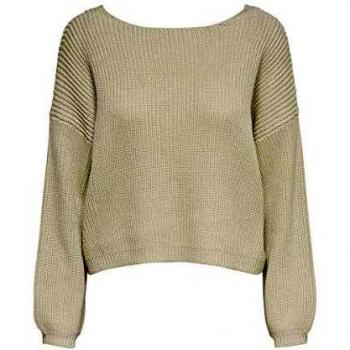 Only Onlxenia Life L/S Jersey Knt Suéter, Piedra Pumice, M para Mujer