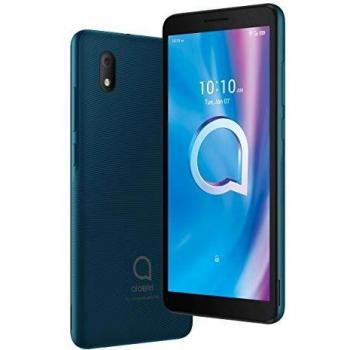 Alcatel 1B – Smartphone de 5.5” HD+, Pantalla 18:9, Quadcore, 2GB Ram, Memoria 32GB, Ampliable MicroSD, Cámara 8MP, Frontal 5MP, 3000 mAh de Batería, Verde [Versión ES/PT]