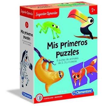 Clementoni - Mis Primeros Puzles juguete educativo animales, juguete lógica, a partir de 2 años, juguete en español