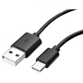 Cable USB a USB-C de 1,2m para carga y sincronización original de Xiaomi - Negro