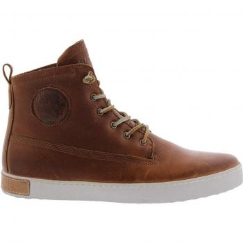 Blackstone Men's 6-Inch Chukka Boots with Foxing Fur - Brown