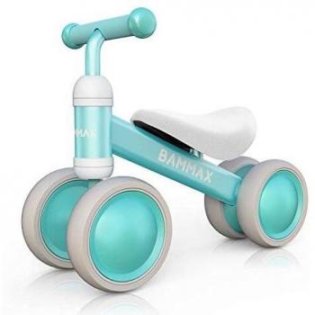 Bammax Bicicleta sin Pedales, Bici sin Pedales Niño, Juguetes Bebes 1 Año, Triciclos Bebes, Correpasillos Bebes 1 Año, Verde