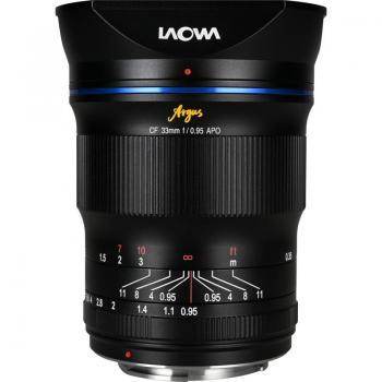Laowa Argus 33mm f/0.95 CF APO Lens for Canon EOS-M (APSC)