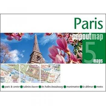 Mapa desplegable doble de París