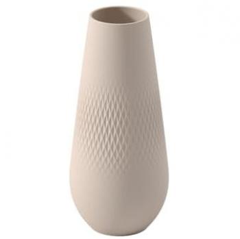 Villeroy & Boch Manufacture Collier Carre Vase, Tall