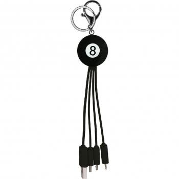 Cargador Múltiple Legami Bola 8 Negro
