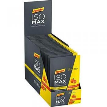 PowerBar Isomax Blood Orange Single Serve 20x50g - Bebida Deportiva Isotónica - 5 Electrolitos + C2MAX