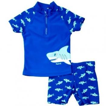 Playshoes UV Protection 2-Piece Shark Swim Set for Kids