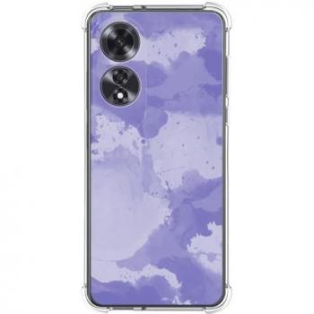 Funda Antigolpes de Silicona para Oppo A60 4G Diseño Acuarela 01