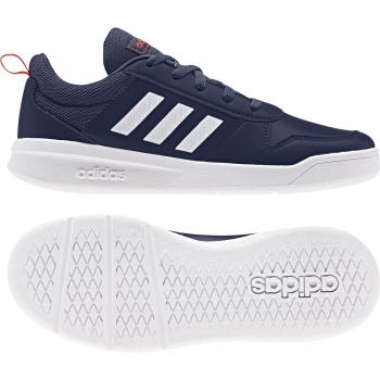 Adidas Tensaur K, Zapatillas de Running Unisex niño, Bleu Foncã Blanc Rouge, 35 EU