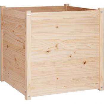 Solid Pine Wooden Garden Planter 27.6x27.6x27.6