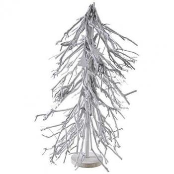 Árbol de Navidad de Madera Patinada Blanca 45 cm - 88 cm - 5 kg