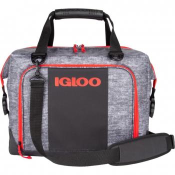 Nevera Isotérmica de Tela Igloo Snapdown 36, 34 Litros, Roja