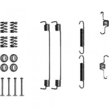 Juego de accesorios para zapatas de freno HELLA 8DZ 355 200-671 compatible con Dacia, Lancia, Nissan y Renault