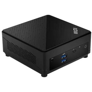 Mini PC Barebone MSI Cubi 5, Intel Core i7-150U, 0.6L, Wi-Fi 6E, Sin RAM ni almacenamiento