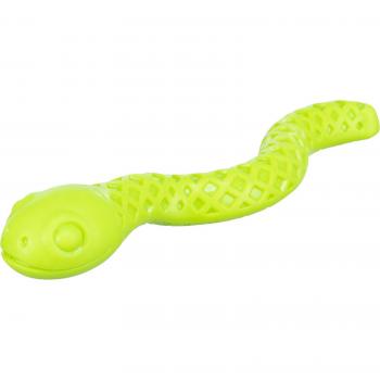 Trixie Mordedor Snack Serpiente TPR 27 cm - Juguete para Perros Verde