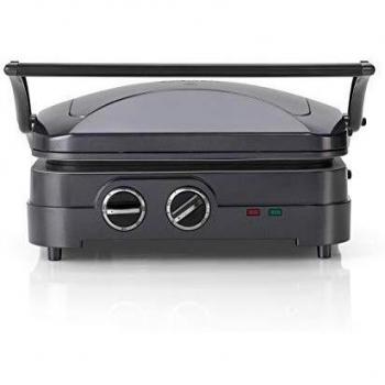 Parilla Cuisinart GR47BE multifunción negro antiadherente con placas intercambiables antideslizantes